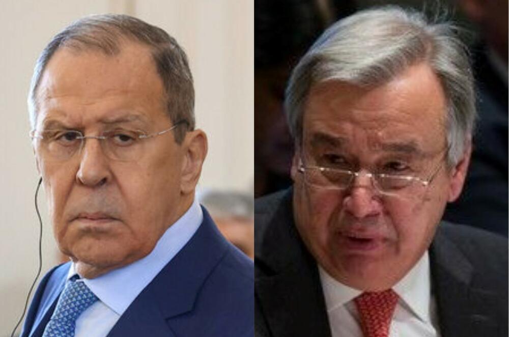 Sergej Lavrov, Antonio Gutereš