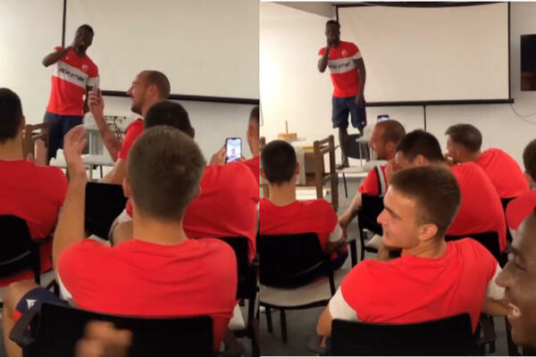 ŠOU NASTUP NOVAJLIJA U ZVEZDINOM TIMU: Kangva nasmejao sve do suza, Mustafa pevao domaći hit! (VIDEO)