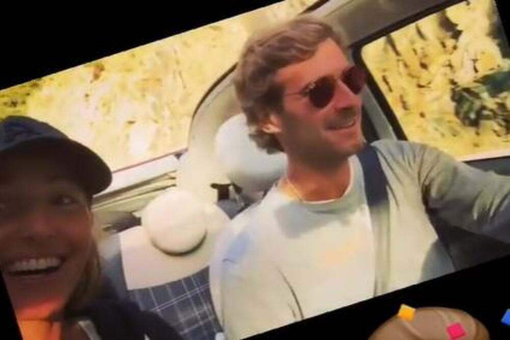 JELENA I MARKO ĐOKOVIĆ U STILU: Hajde da, uzmemo neki dobar auto... VOŽNJA BEZ RUKU, OSMESI, MUZIKA! (VIDEO)