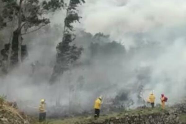 UGROŽENO SVETSKO ČUDO: Bukti šumski požar blizu DREVNOG GRADA, vatrogasci NEMOĆI - ima li NADE? (FOTO) (VIDEO)