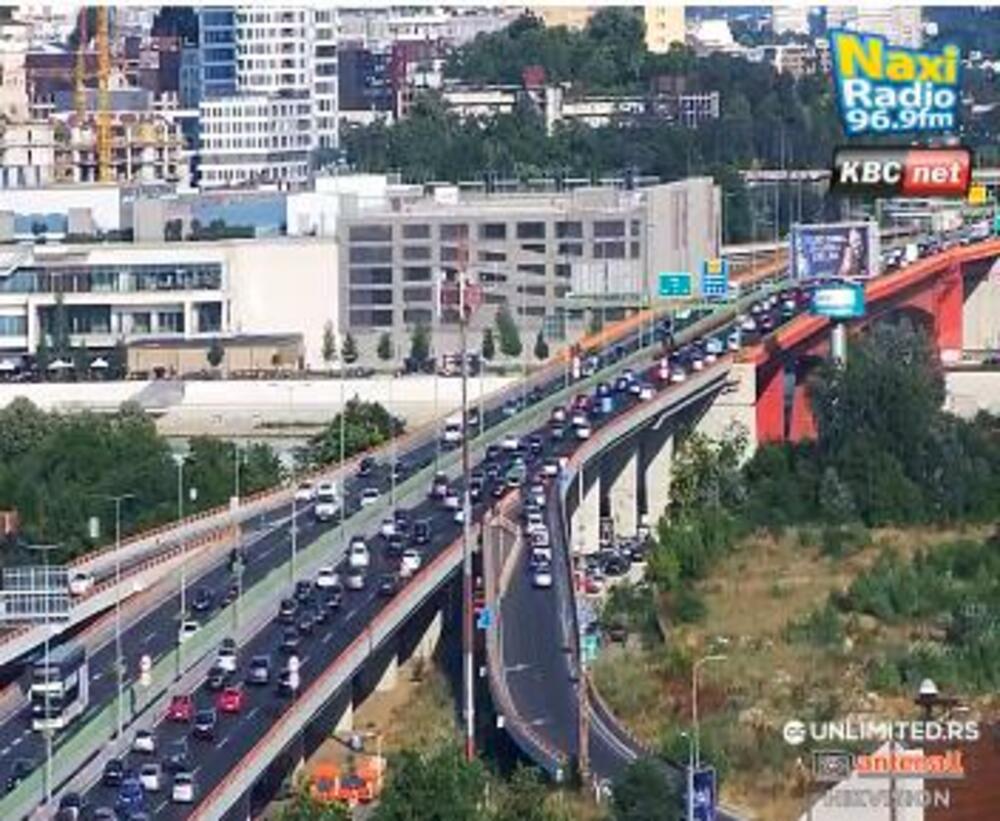 Gazela, Autoput Novi Beograd