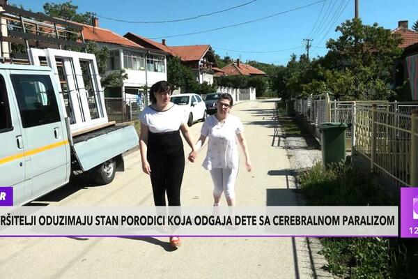IZVRŠITELJI UDUZELI ZORANI KOJA BOLUJE OD CEREBRALNE PARALIZE KROV NAD GLAVOM: Porodica Sokočanin ne zna ŠTA DALJE