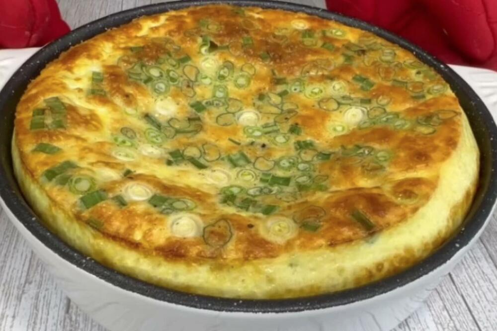 LAŽNA PITA OD JAJA: Mekana, lako se pravi i uklapa se u svačiji budžet (RECEPT)