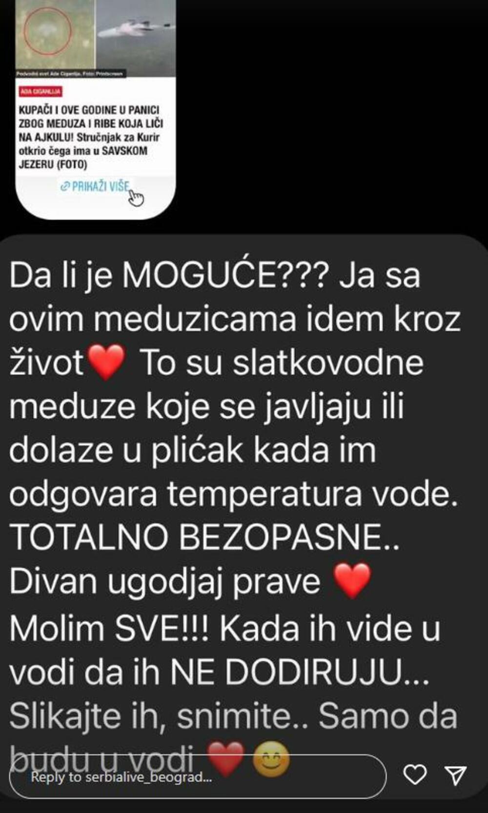 Meduze, Sltkovodne meduze