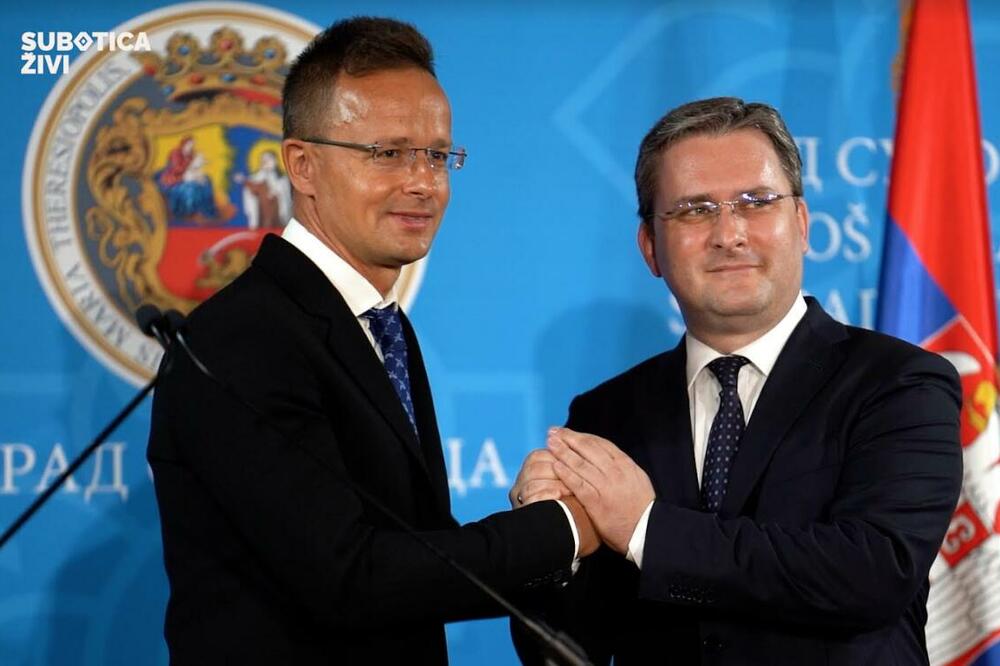 Sporazum između Vlade Republike Srbije i Vlade Mađarske potpisan je danas u Gradskoj kući