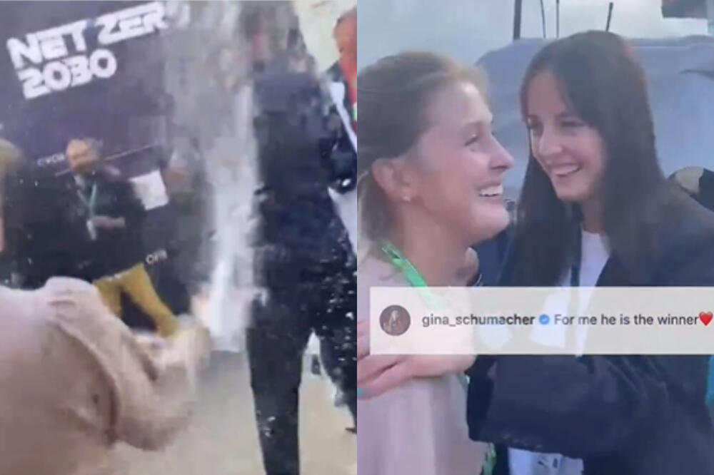 KAKO BI TEK TATA MIHAEL BIO PONOSAN... Sestra Mika Šumahera ludo slavila bratov podvig: ZA MENE JE POBEDNIK (VIDEO)