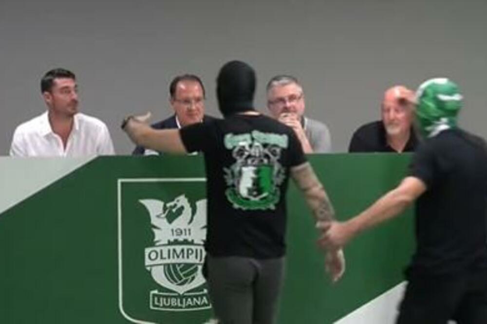 MASKIRANI HULIGANI OTERALI ROBIJEVOG NASLEDNIKA: Nikad u životu nisam video ono što sam video u Sloveniji! (VIDEO)