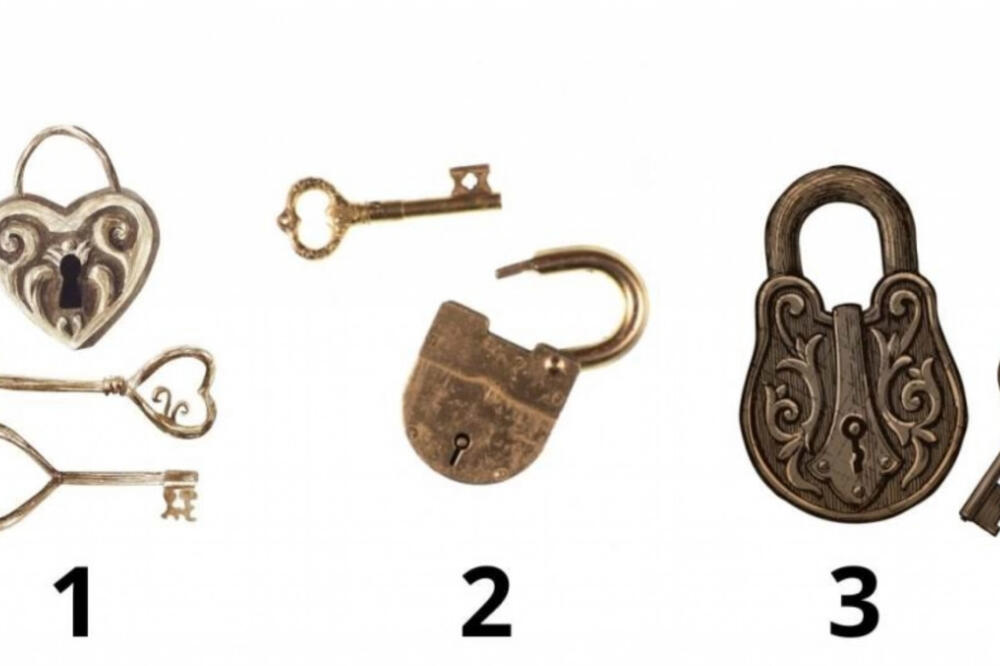 OVAJ TEST LIČNOSTI OTKRIVA VAŠU SVRHU U ŽIVOTU: Pažljivo odaberite ključ i katanac (FOTO)