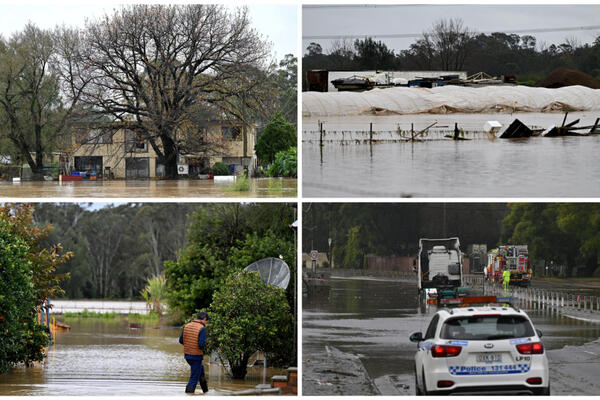 NAJNOVIJE SLIKE POTOPA U AUSTRALIJI: Delovi Sidneja suočeni sa VANREDNOM SITUACIJOM, ovo je UŽAS! (FOTO)