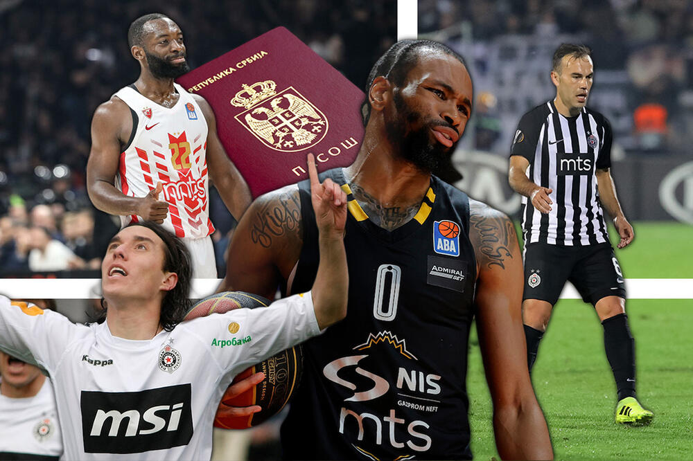 POSRBLJAVANJE NIKAD JEFTINIJE: Srpski pasoš u službi Zvezde i Partizana, dobiju državljanstvo pa 'ZAPALE'!