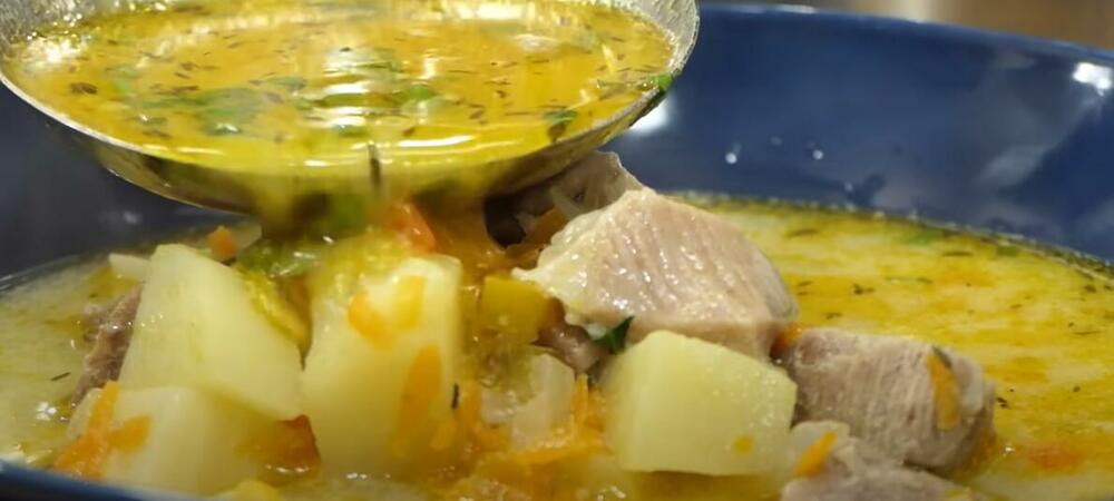 Čorba sa mesom i krompirom