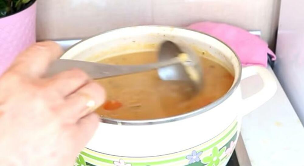 Posni čorbasti pasulj