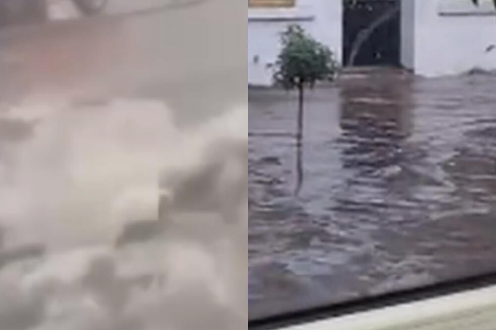 TOTALNI HAOS U BEOGRADU: Vozač ZAGLAVLJEN u jezeru, POTOPLJEN TC, STABLO PALO NA KUĆU, a tu NIJE KRAJ! (VIDEO)