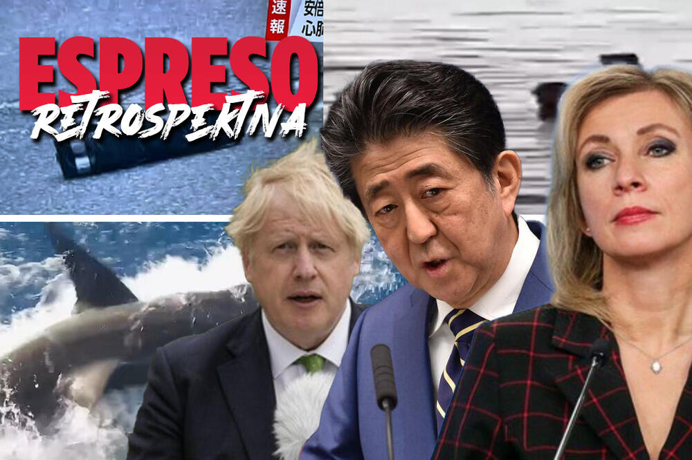 ESPRESO RETROSPEKTIVA: Vest o smrti Abea ODJEKNULA svetom, isplivao ŠOK snimak Zaharove, Džonson priznao PORAZ!