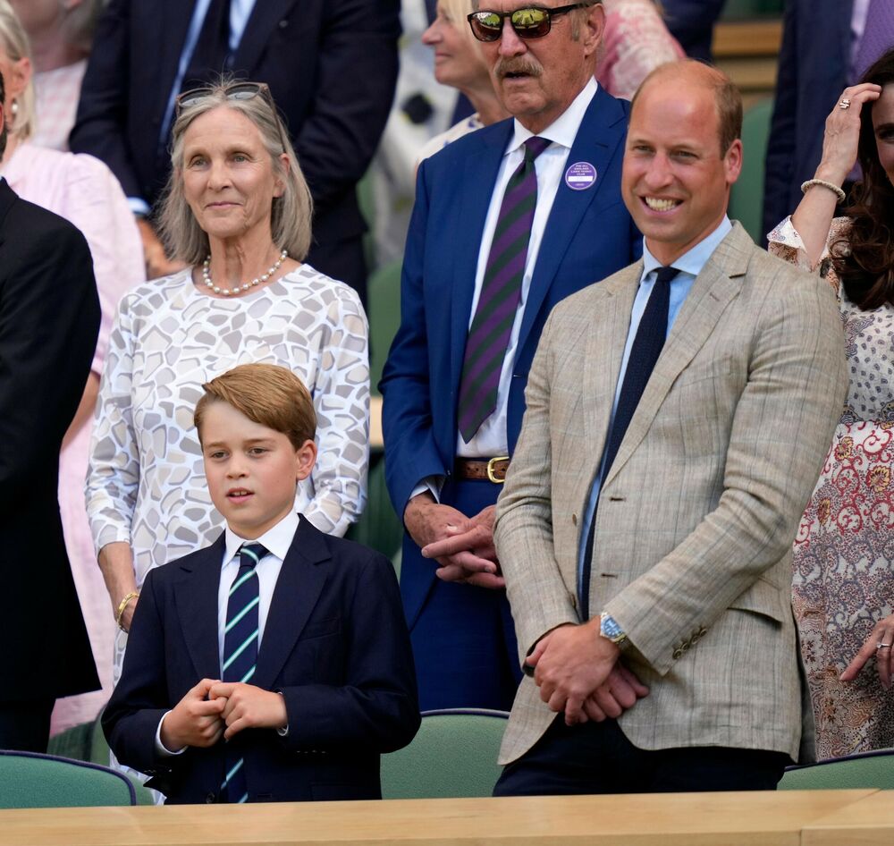 Princ Vilijam, Princ Džordž, Vimbldon