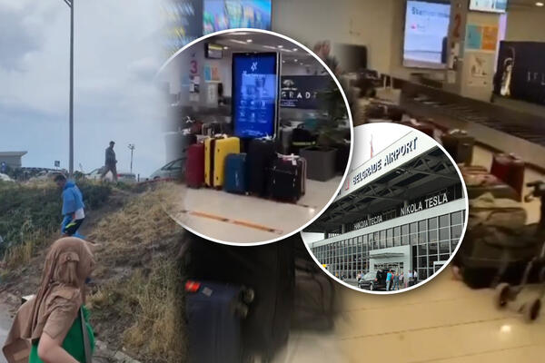 HAOS NA BEOGRADSKOM AERODROMU: Gomila prtljaga se nakupila, EVO OBJAŠNJENJA!