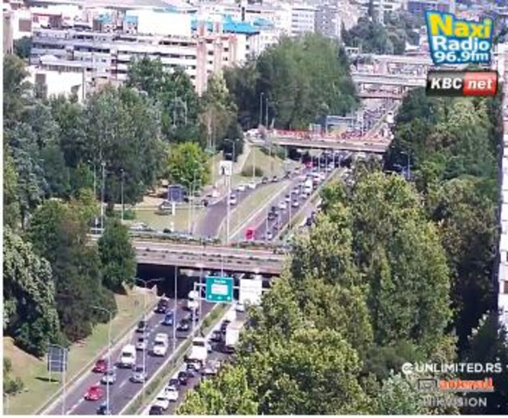 Gazela, Brankov most, Autokomanda, Bulevar kralja Aleksandra, Autoput Novi Beograd