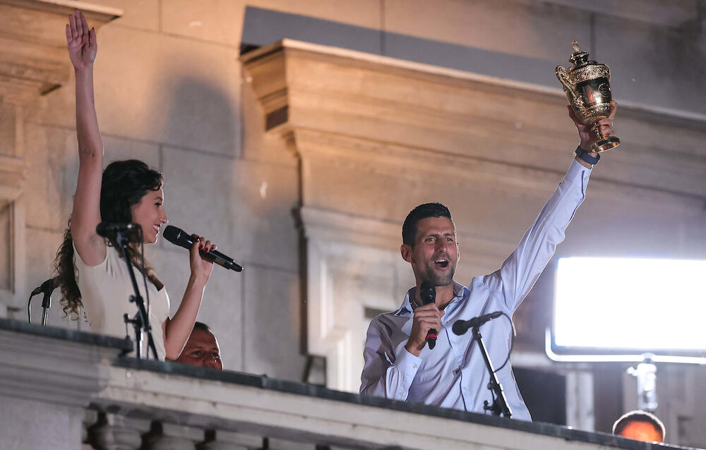 Novak Đoković, Doček Novaka Đokovića