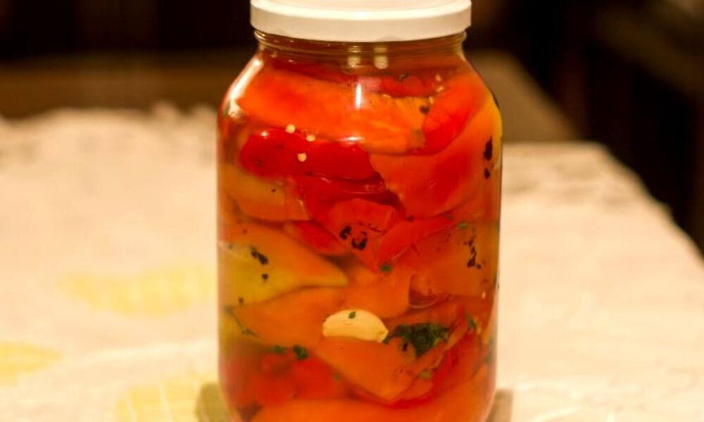 Peckana paprika, Paprika, Tegla