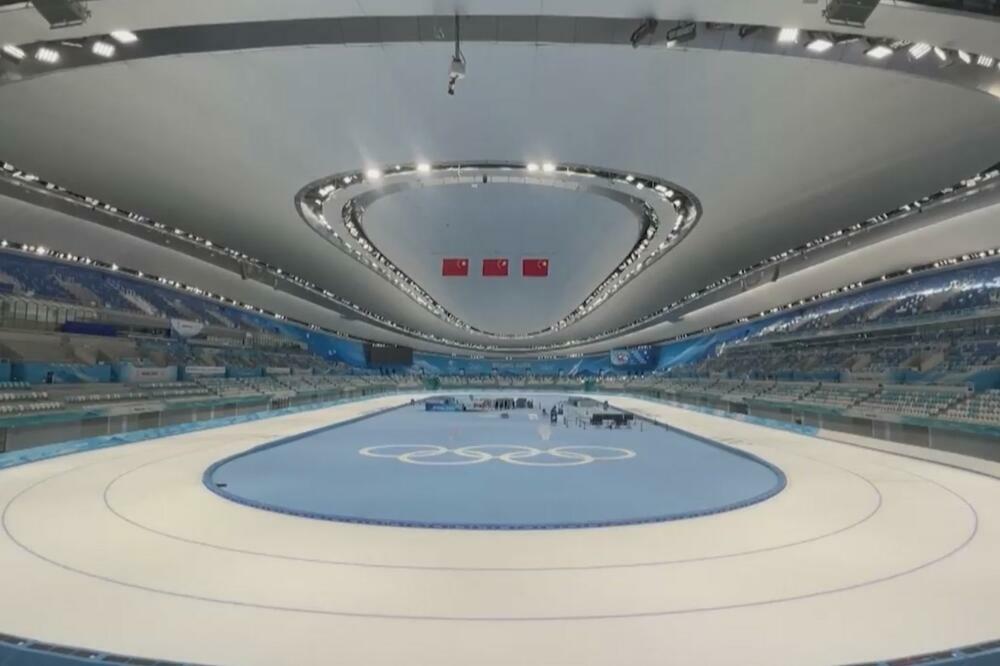 Peking: Nacionalni stadion za brzo klizanje otvoren za javnost! (VIDEO)