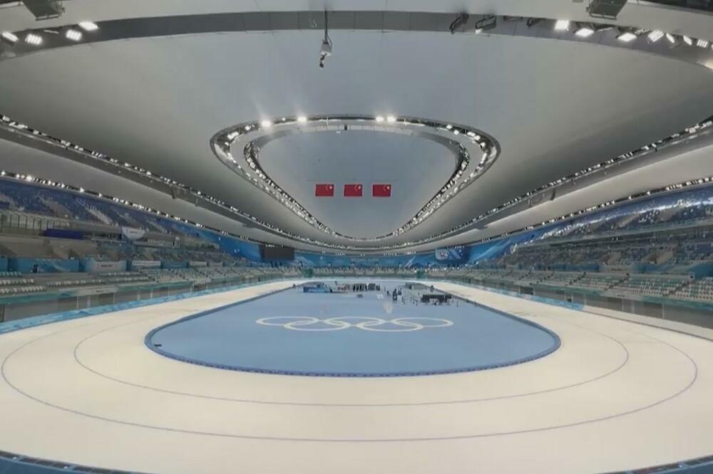 Peking: Nacionalni stadion za brzo klizanje otvoren za javnost! (VIDEO)