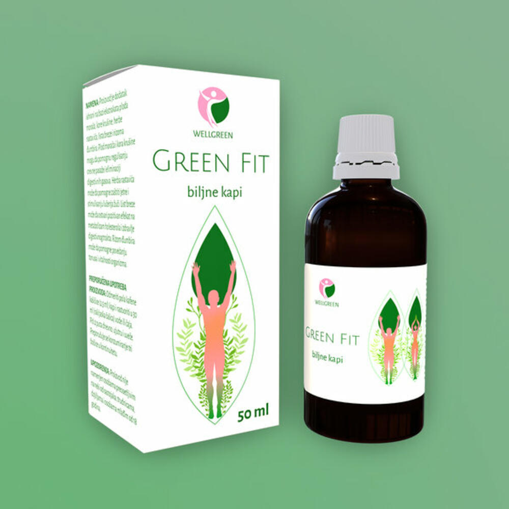 Green fit biljne kapi