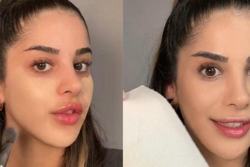 OTKRILA JE TAJNU KOJU ŠMINKERI ZATAŠKAVAJU: Uradila je OVO sa puderom, žene poludele za trikom, HIT! (VIDEO)