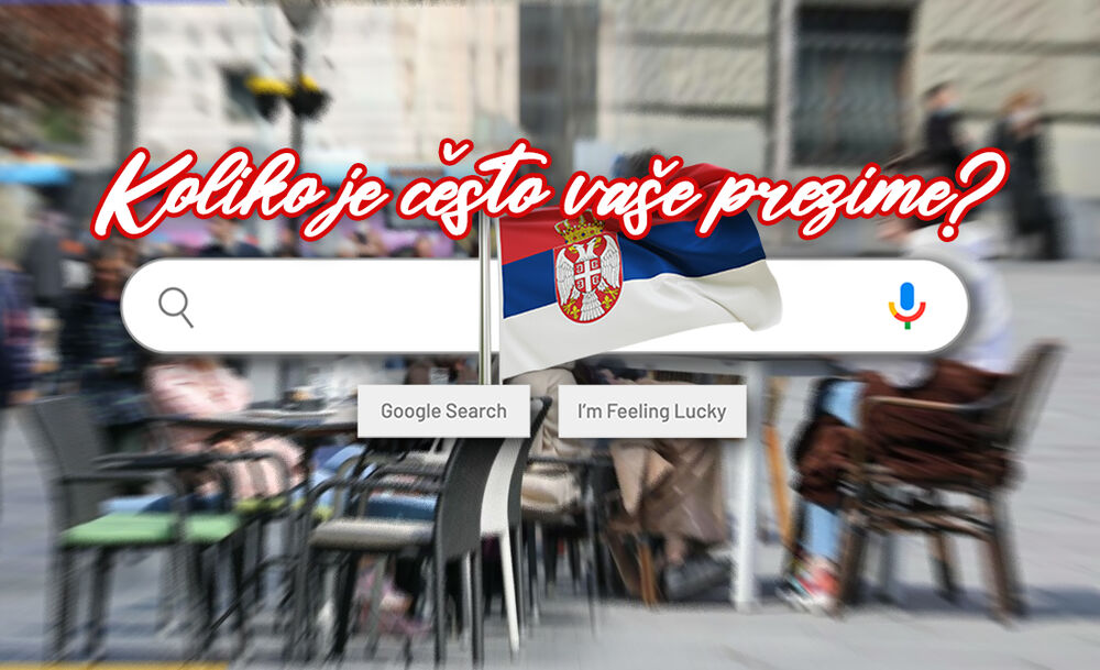 Prezime, Srbija, Pretraga