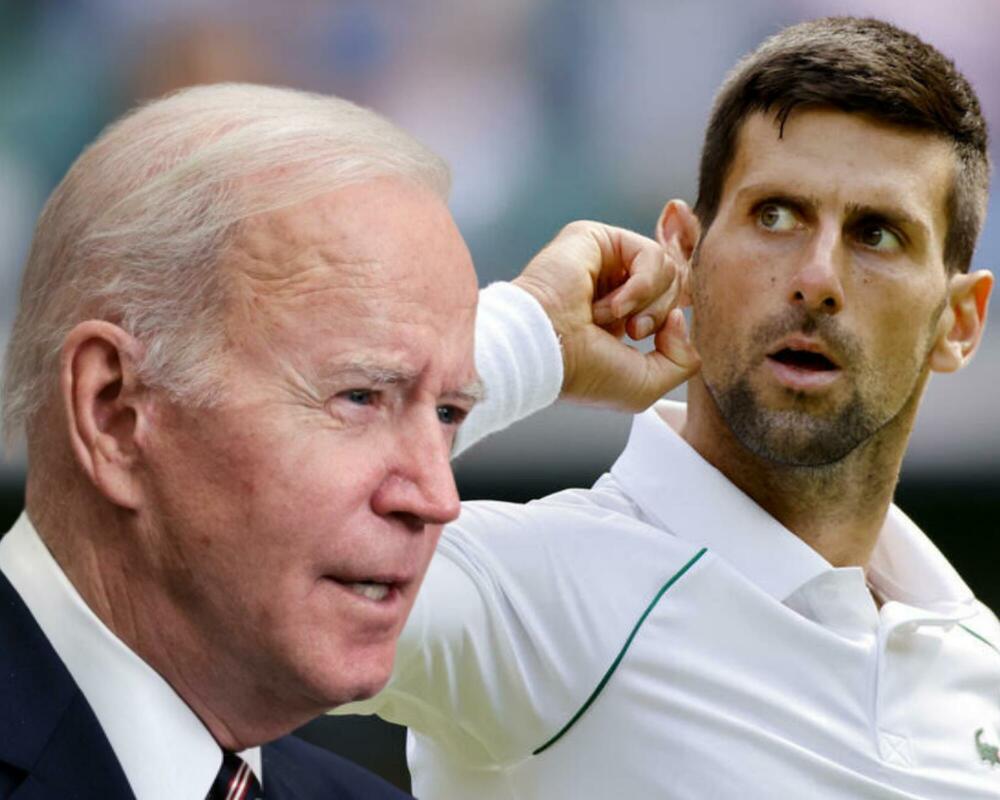 Novak Đoković, Džozef Bajden