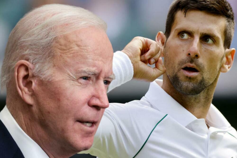 "KO JE VEĆA PRETNJA PO AMERIKU - BOLESNIK ILI ELITNI SPORTISTA?" Udario po Bajdenu zbog tretmana Đokovića! (VIDEO)