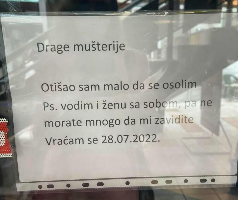 Hit saopštenje podgoričkog poslodavca