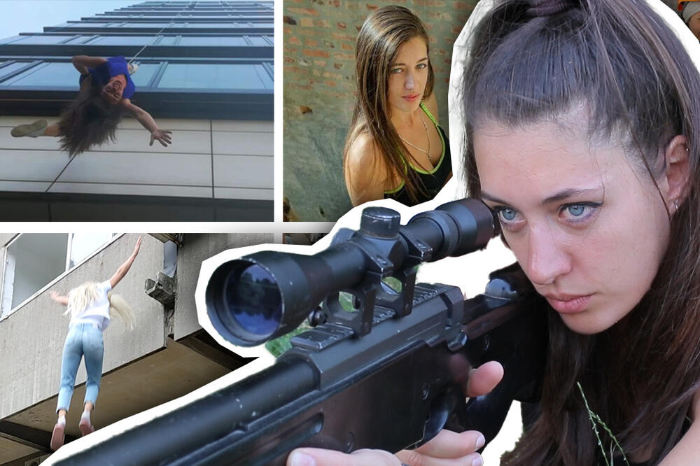 PROVELI SMO DAN SA NEUSTRAŠIVOM MIROM! Radili smo sve što i ona, JEDNA JE OD 3 ŽENSKA KASKADERA U SRBIJI! (VIDEO)