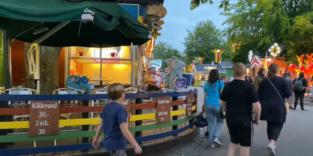 Danska, Luna park, Rolerkoster