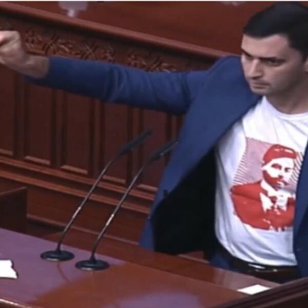 HAOS U PARLAMENTU SEVERNE MAKEDONIJE: Evo šta se desilo! (VIDEO)