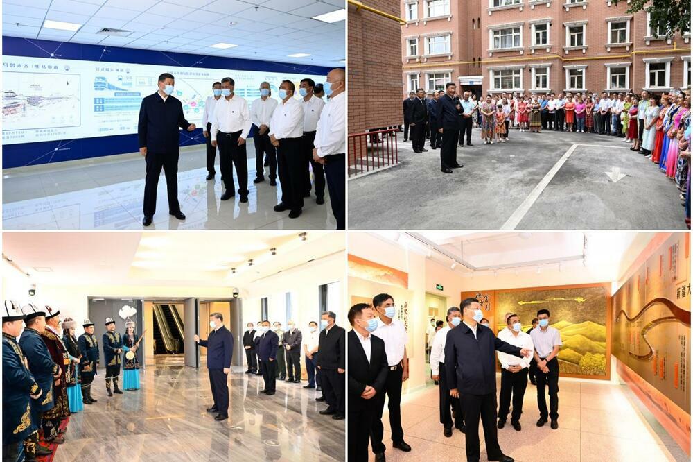 OD UTORKA PO PODNE DO SREDE UJUTRO: Si Đinping izvršio inspekciju grada Urumćija u Sinđijangu