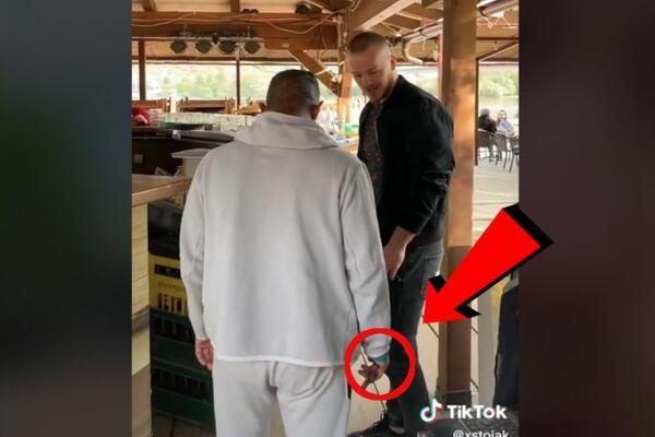 SRBIN UMALO DA STRADA U KAFIĆU: Hteo da napravi šalu, a onda je KRENULO PO ZLU, isplivao JEZIVI VIDEO