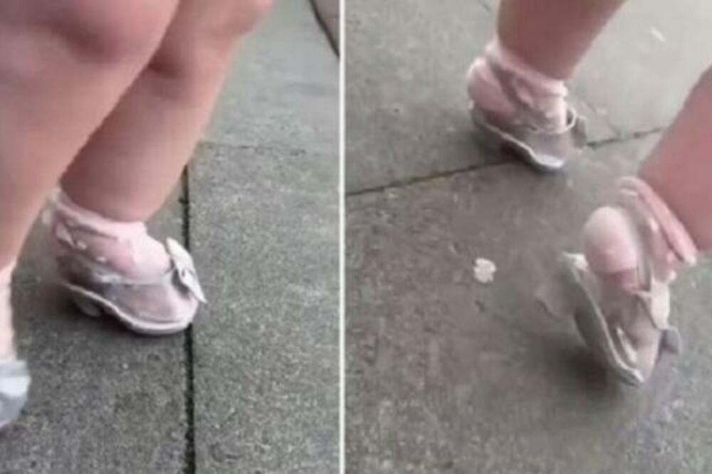 MAJKA BEBI STAVILA ŠTIKLE, PA JE TERALA DA RADI OVO: TikTok pljušti od UVREDA, da li si ti, ženo ČITAVA? (VIDEO)