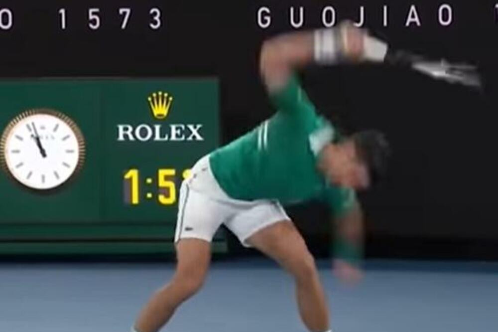 Žestoka povreda Novaka i razbijanje reketa! MRZE GA ZBOG TOGA: Ovo je dokaz da UVEK zna šta radi! OD BOLA DO TITULE