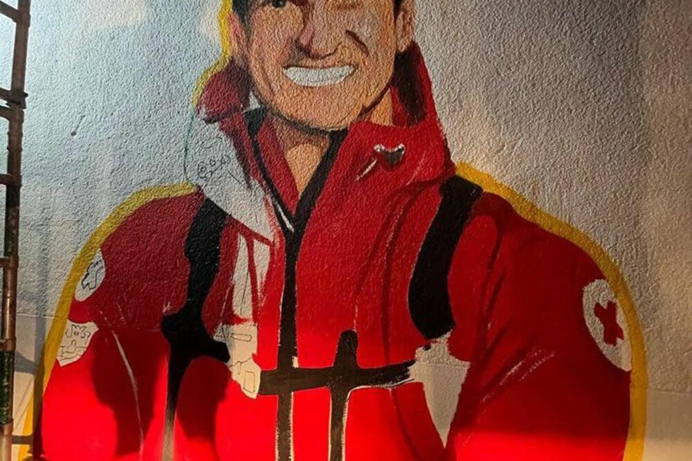 MATIJA JE SPASAVAO LJUDE, ONDA SE RAZBOLEO I NIJE MU BILO SPASA: Sad je osvanuo mural u njegovu čast (FOTO)