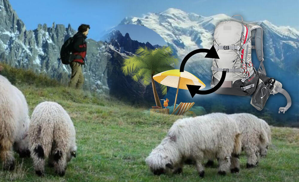 Planinarenje, Leto, Odmor, Plaža