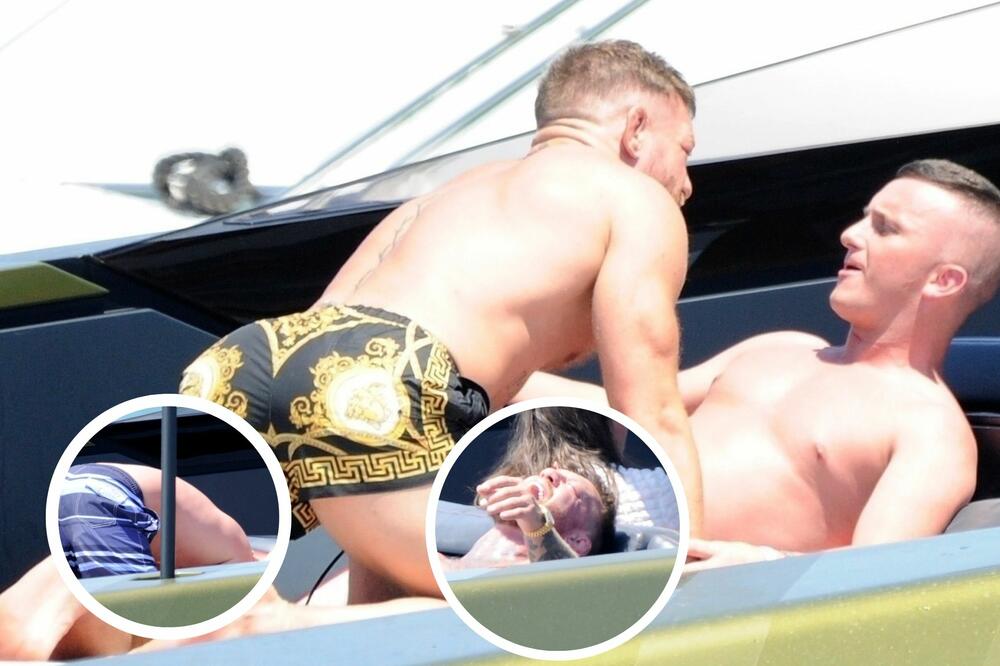 Vrelo akcijanje na jahti: OVO BAŠ POGREŠNO IZGLEDA: Mekregor u "čudnim" pozama sa drugim muškarcem! (FOTO)