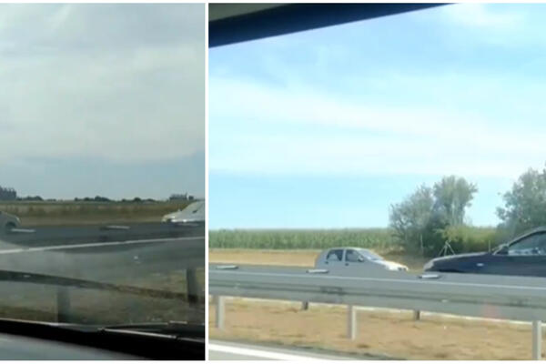 VOŽNJA "SMRTI" U SRBIJI KOJA JE PRESTRAVILA SVE, SPAŠAVALI ŽIVU GLAVU! Vozio u kontra smeru U PUNOJ BRZINI! (VIDEO)