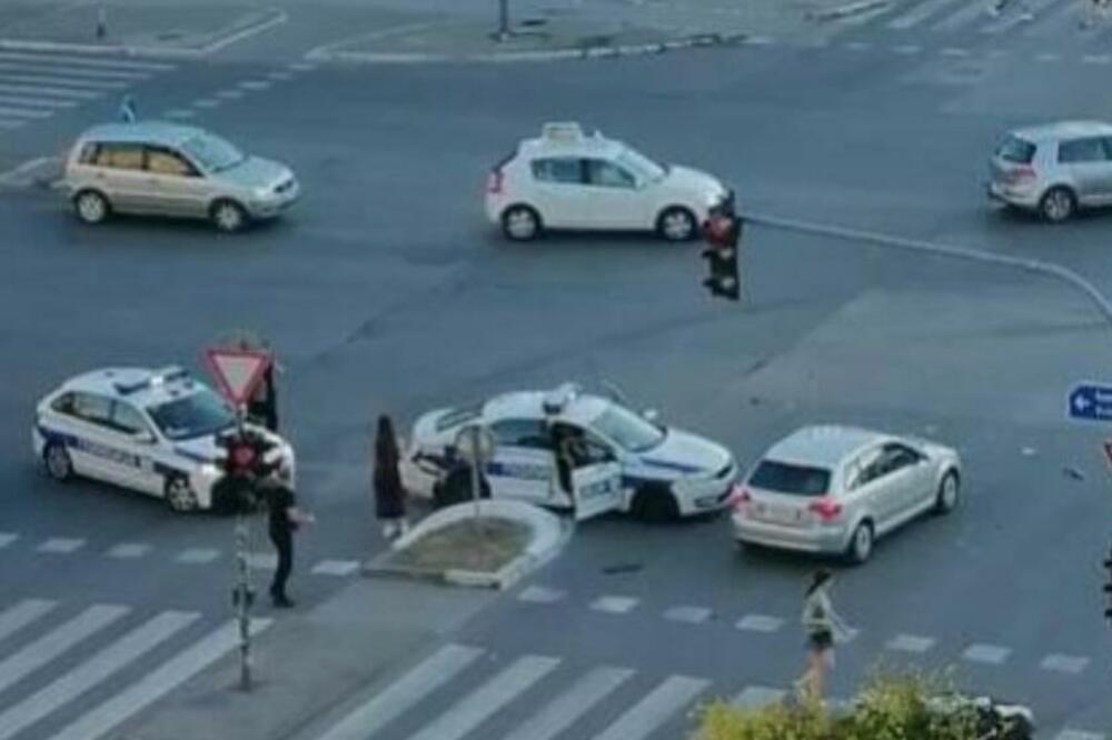 POLICAJCI SE SUDARILI SA NOVOSAĐANINOM: Kolaps u Bulevaru oslobođenja (FOTO)