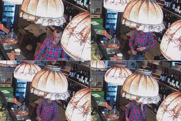 LOPOV USNIMLJEN NA DELU: Ukrao je FLAŠU ŽESTINE vrednu 18.000 dinara, KAMUFLIRAO JE U PANTALONE (VIDEO)