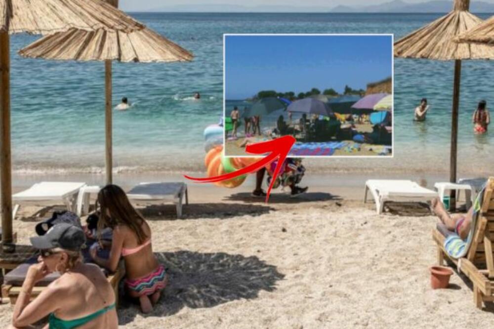 ŽENA NIJE VIŠE MOGLA DA ĆUTI: Rezervišu celu plažu, a u moru samo 3 kupača! OGORČENA sve OBELODANILA! (FOTO)