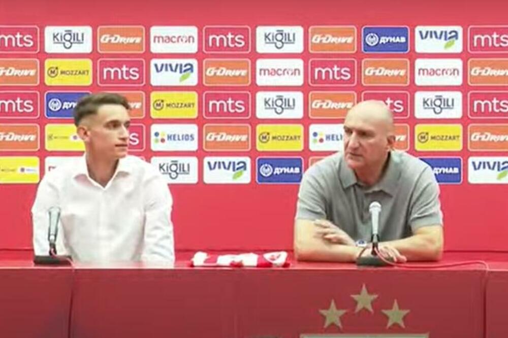 ZVEZDA PREDSTAVILA NOVO POJAČANJE! Mitrović otkrio kako se brzo dogovorio sa Stankovićem oko dolaska! (VIDEO)
