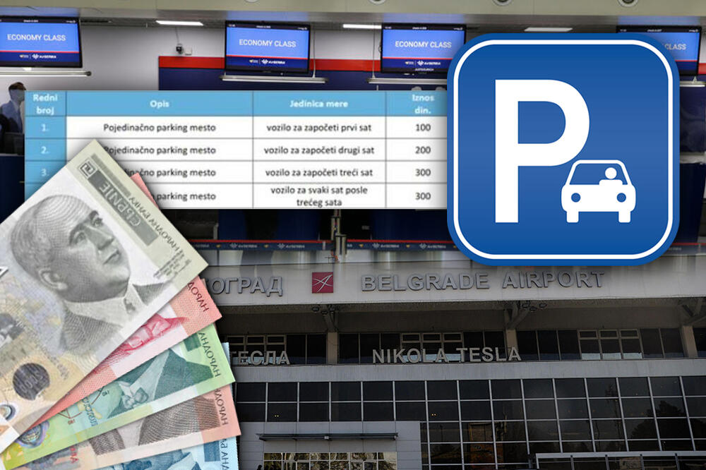 ČOVEK PLATIO 75.000 DINARA ZA 11 DANA NA PARKINGU BEOGRADSKOG AERODROMA! Napravio je fatalnu grešku, nemojte i vi!