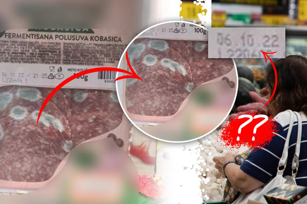 ČIK POGODI ŠTA IMAM ZA VEČERU? BUĐAVU SALAMU! Potrošač u Beogradu uslikao ŠARENILO u marketu, odvratno! (FOTO)