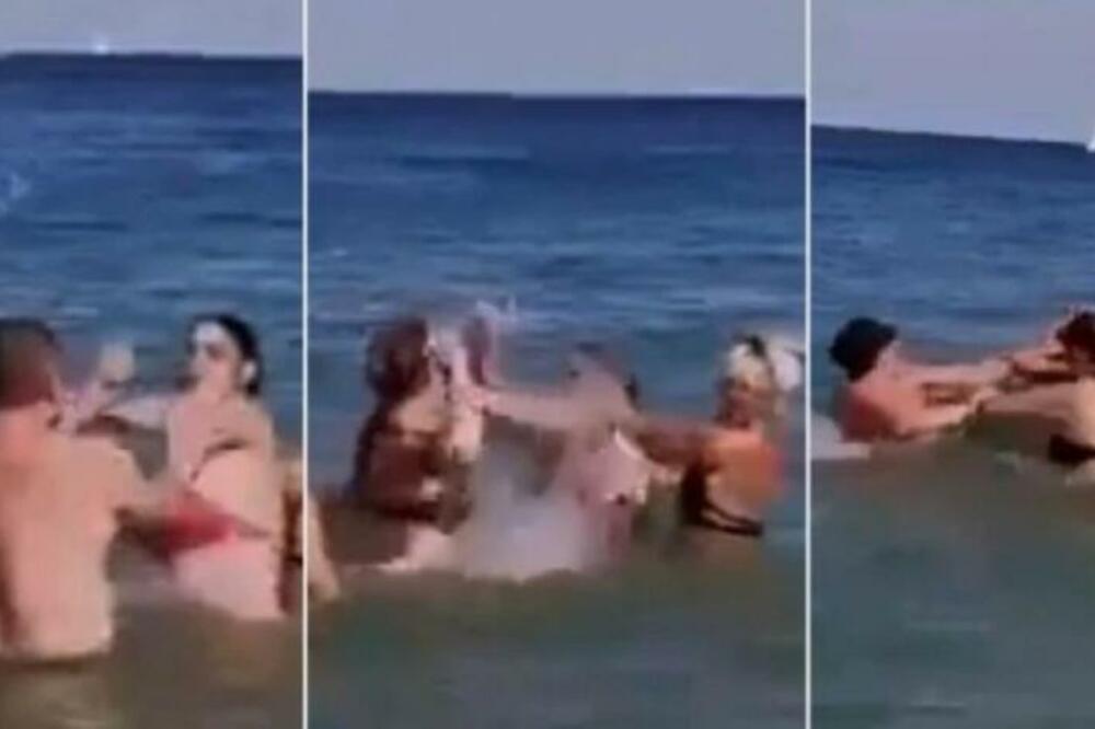 "NEBESKI NAROD SE PESNIČI PO PARALIJI": Neviđena tuča u moru, ne misle na BOGA, opšta MAKLJAŽA!(VIDEO)