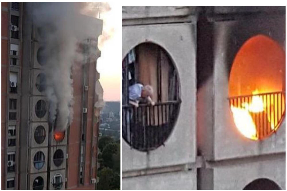 ŽENA POKUŠALA DA POBEGNE OD BUKTINJE U STANU! Strašni detalji nesreće u soliteru na Vidikovcu